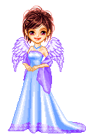 Gif animé ange princesse